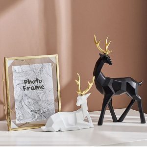 Set Decor Cặp hươu trang trí KTV010
