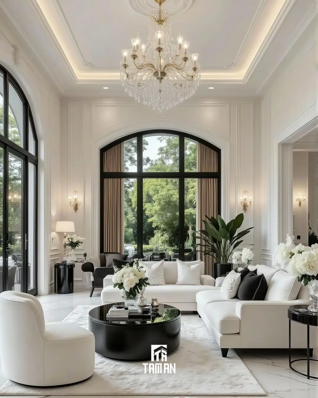 Khám Phá Nội Thất Tân Cổ Điển Sang Trọng Vượt Thời Gian