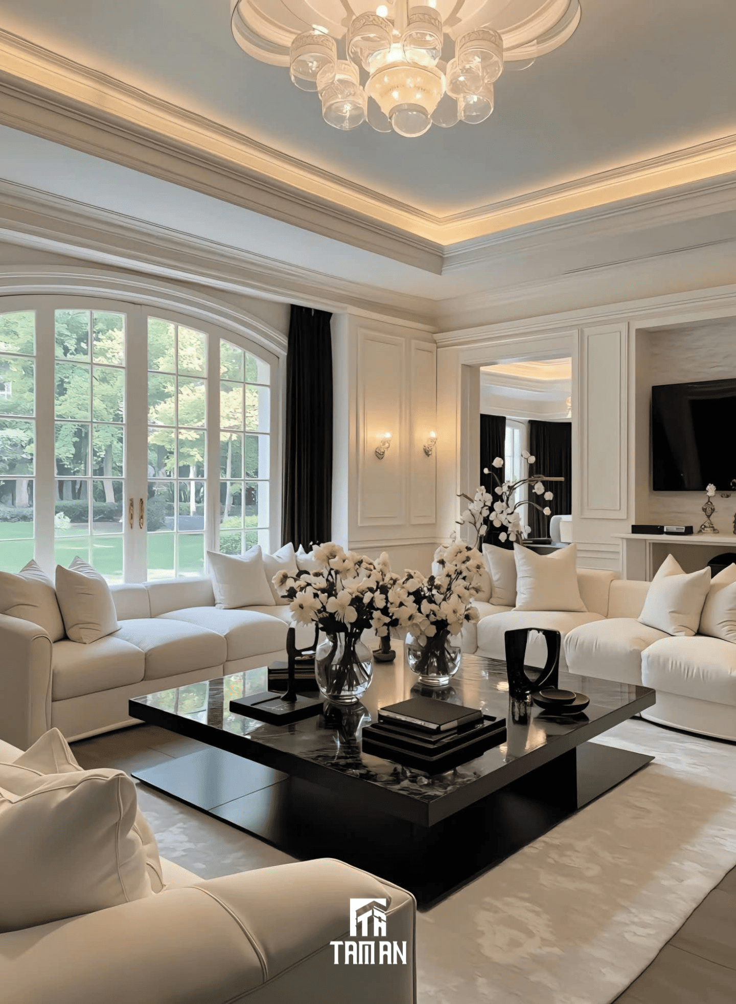 Thiết Kế Nội Thất Tân Cổ Điển Tinh Tế Trong Từng Điểm Chạm