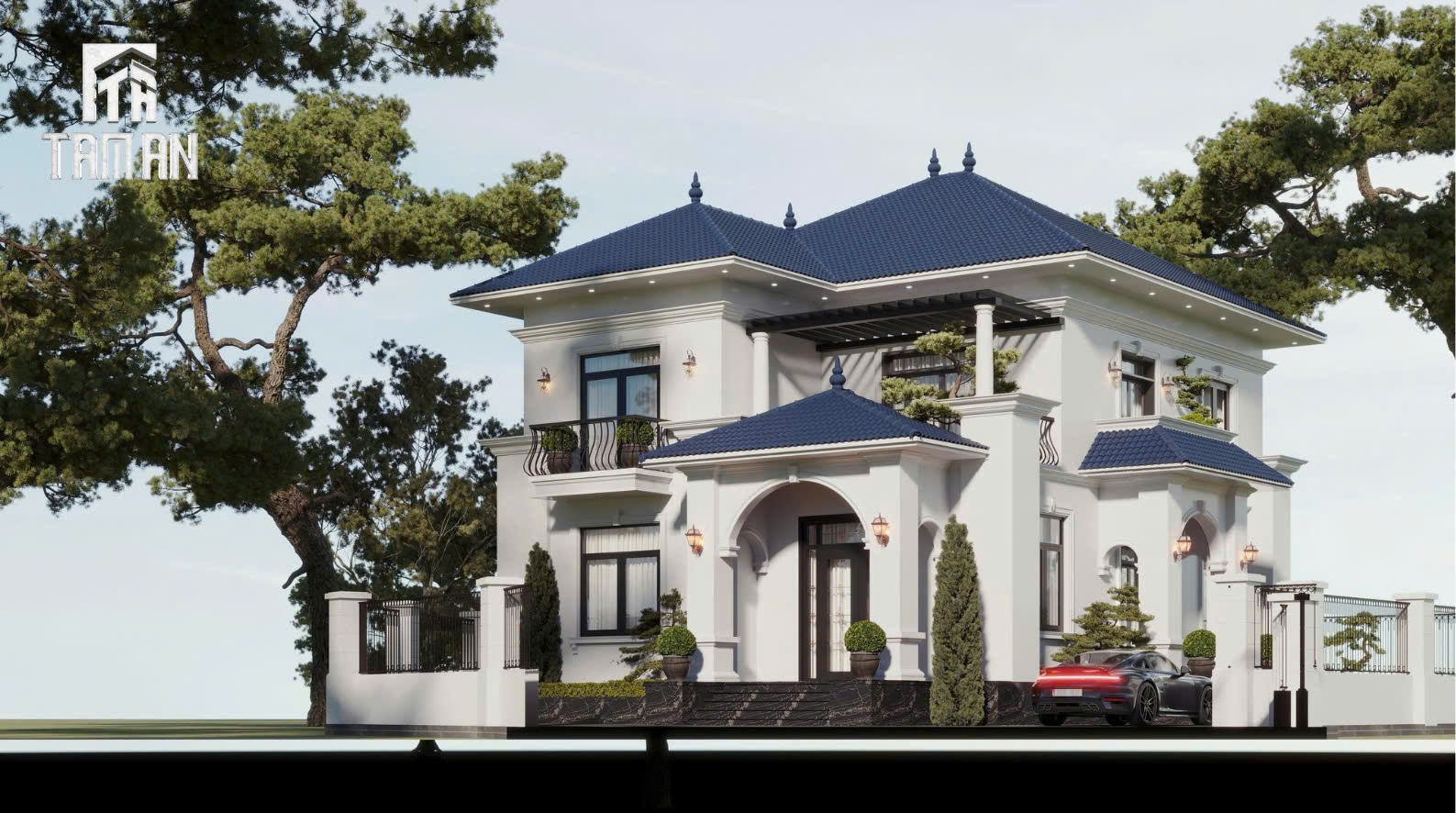 Vĩnh Phúc Villa - Vẻ Đẹp Hình Khối Khởi Nguồn Từ Tỉ Lệ Vàng