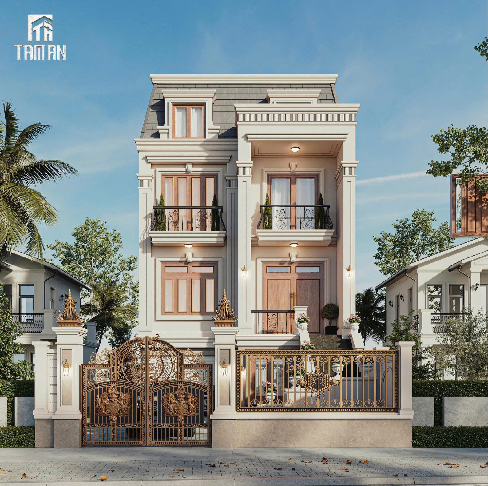 Nhà Phố Hưng Yên - Bản Giao Hưởng Tân Cổ Điển Giữa Lòng Phố Hiến