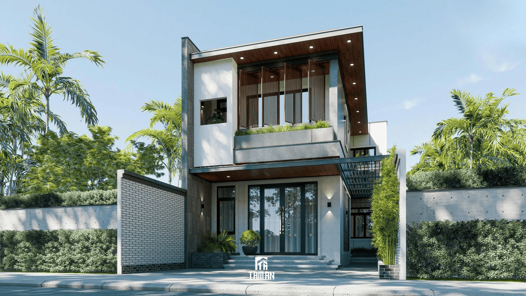 Nhà Phố Bắc Giang - Sự Giao Thoa Giữa Tối Giản Và Hiện Đại